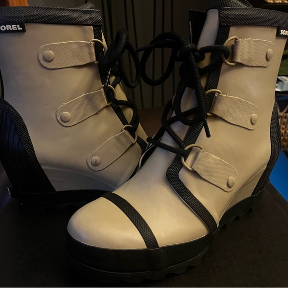 Sorel Joan Rain wedge - Picture 3 of 10